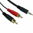 CABLE 3.5ST X 2RCA 5MTS