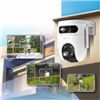 CAMARA WIFI H9C 3K EXTERIOR EZVIZ DUAL LENS