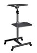 CARRITO PARA  PROYECTOR  MOVIL PJR-067 NEGRO