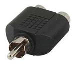 ADAPT.1 RCA PLUG / 2 RCA JACK