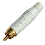 RCA MACHO BLANCO ACPR-WHT AMPHENOL