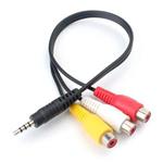 CABLE 3.5 4 POLOS A A/V ST 10CM C92 ARWEN