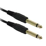 CABLE 6,3 MONO M/M  0,5M GOLD  PURESONIC