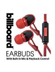 AURICULAR BILLBOARD EARBUDS ROJO C/MIC BB660