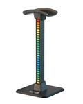 SOPORTE AURICULAR GAMER RGB RAPTOR USB