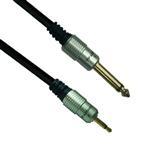 CABLE PLUG 6.3 MONO  A MINI 3.5 MONO 2M HQ PURESON