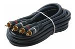 CABLE 2RCA X 2RCA 1.5MTS REFORZ