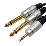 CABLE 3.5ST X 2PLUG MONO HI-Q 3M PURESONIC