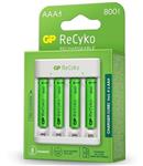 CARGADOR PILAS GP RECYKO AAA X 4u 800MA USB