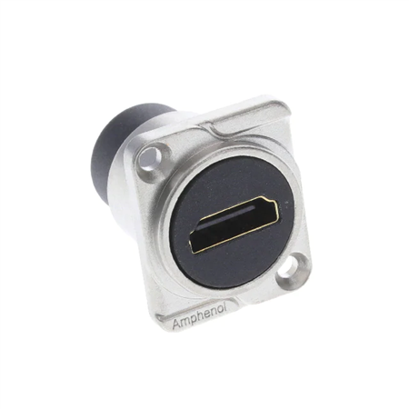 HDMI H/H CHASIS SILVER AMPHENOL SILVER 9159