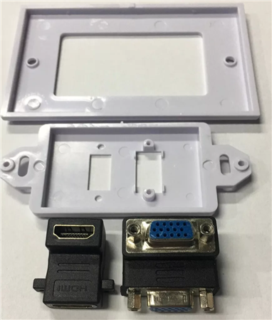 FACE PLATE HDMI + VGA PURESONIC M163R