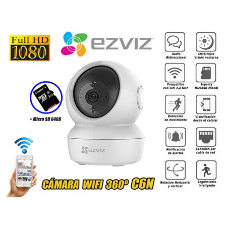 CAMARA WIFI C6N C/MOV 1080P EZVIZ  INTERIOR