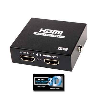 SPLITTER HDMI 1x2 V1.4 3D READY