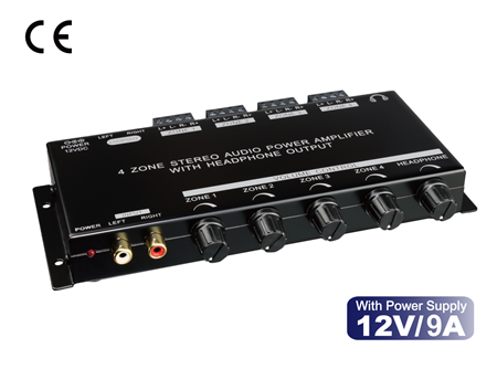 AMPLIFICADOR ADUO ST.4 ZONAS 60W RMS A-1300