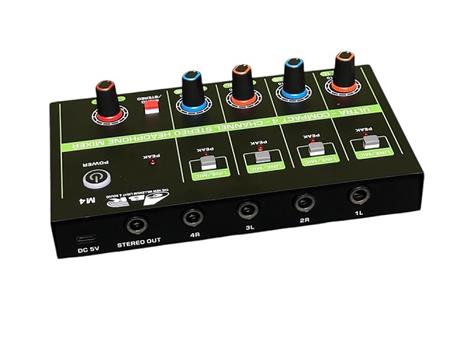 CONSOLA SONIDO M4 GBR 4 CANALES MIXER