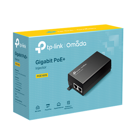 POE INYECTOR GIGABIT TP LINK 160S ACTIVO