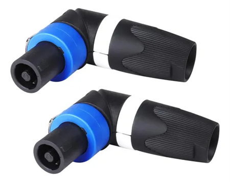 CONECTOR SPEAKON CABLE 4P CODO X1090L