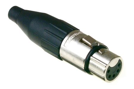 XLR 5 HEMBRA AC5F AMPHENOL