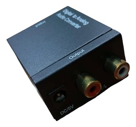 CONVERSOR AUDIO DIGITAL/ANALOGO C/FIBRA DK201C ARW