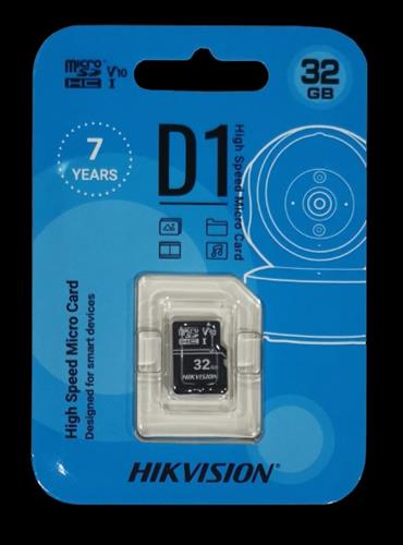 MEMORIA MICRO SD 32GB HIKVISION D1 HIGH SPEED - TodoVision